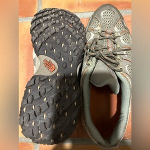 North face hiking sneakers